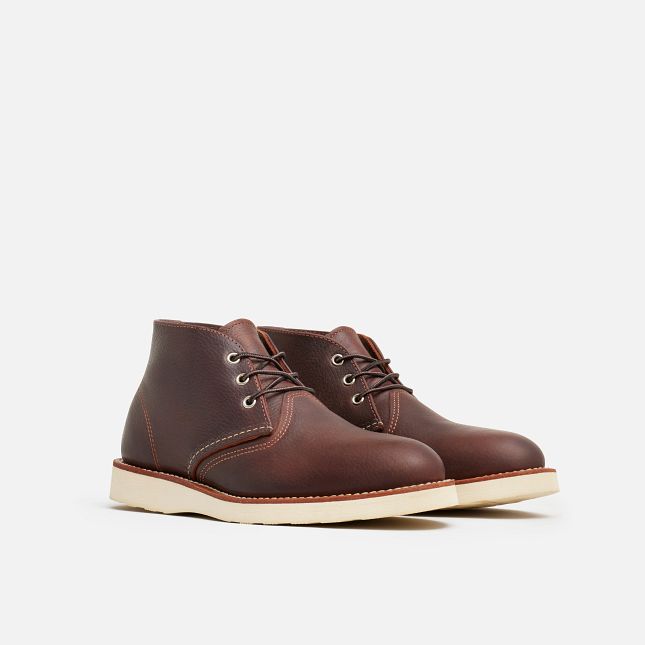 Red Wing Chukka in Briar Oil Slick Leather | WKG109864