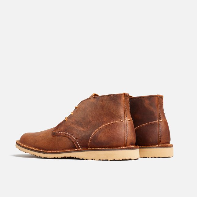 Red Wing Chukka in Copper Rough & Tough Leather | XEO897240