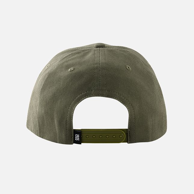 Red Wing Embroidered Logo Ball Cap in Green | ZWJ172968