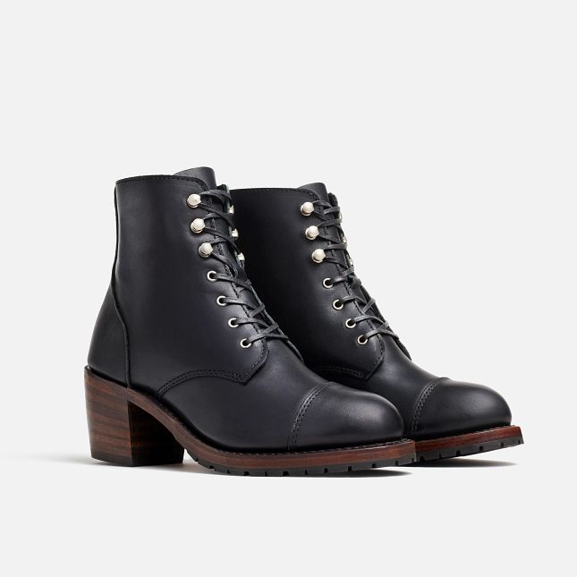 Red Wing Heeled Boot in Black Boundary | JMX984025