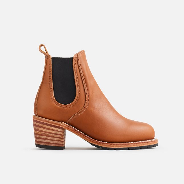 Red Wing Heeled Boot in Pecan Boundary Leather | OQA492168