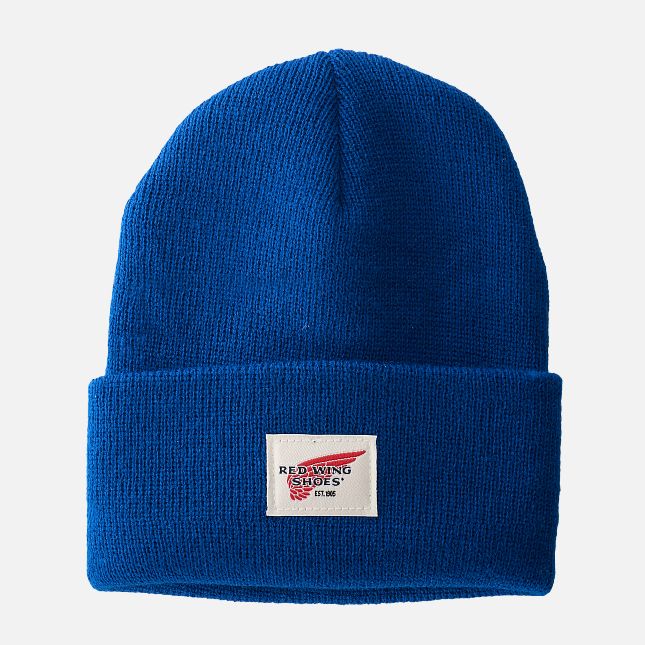 Red Wing Kids Cuffed Beanie Hat in Royal Blue | FSC365842