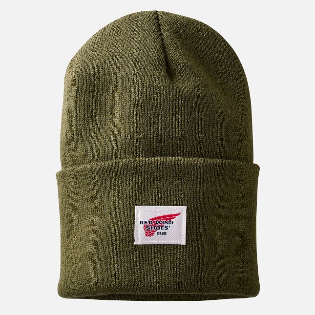 Red Wing Knit Watch Hat in Green | RPW685942