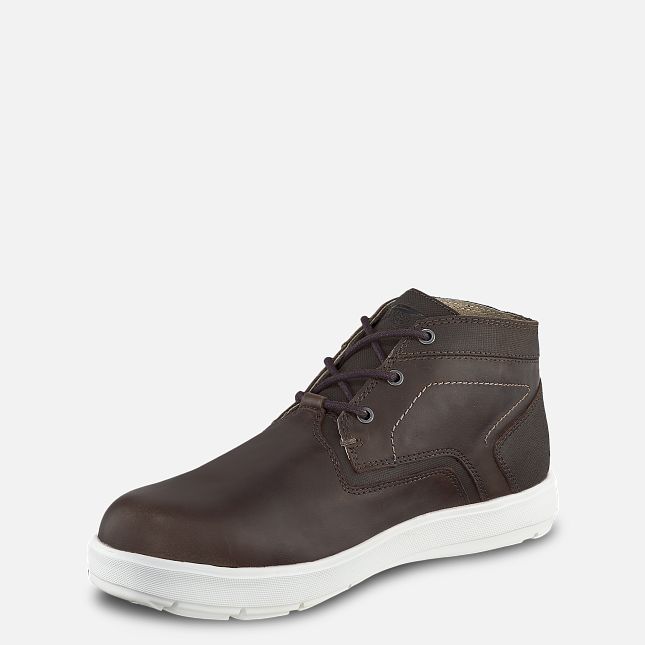 Red Wing Safety Toe Chukka Weiß | SEB789021