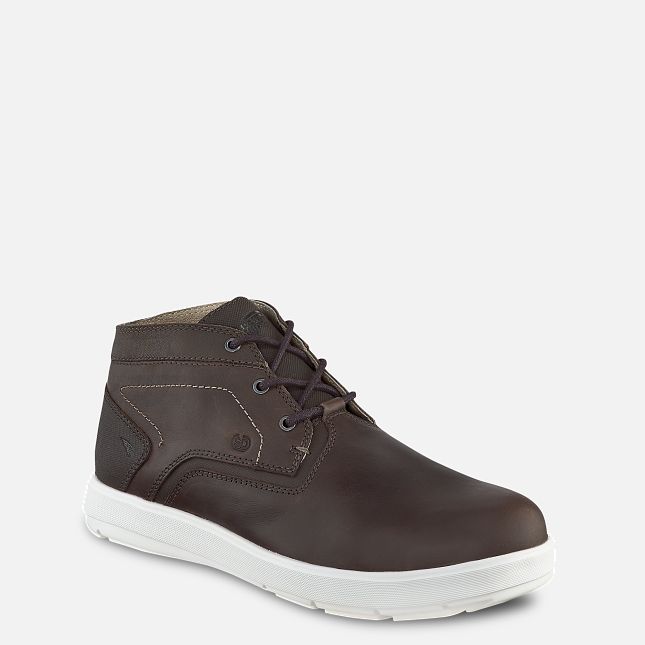 Red Wing Safety Toe Chukka Weiß | SEB789021