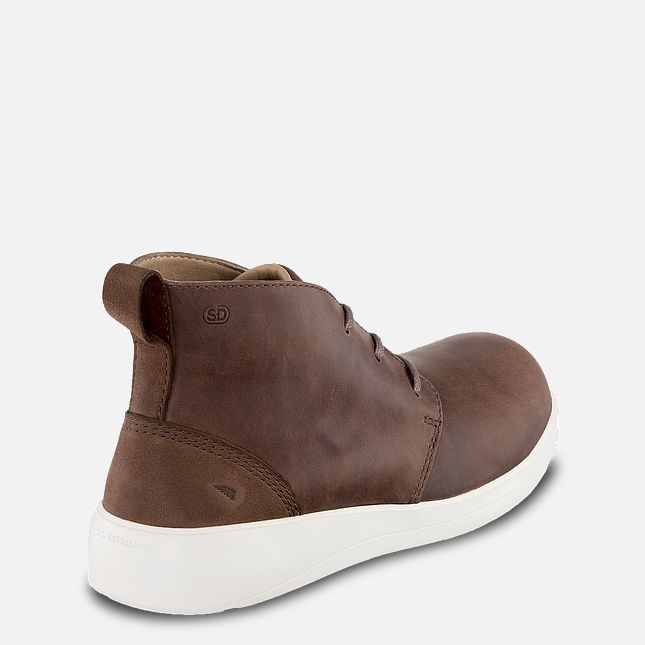 Red Wing Safety Toe Chukka Weiß | WRV942613