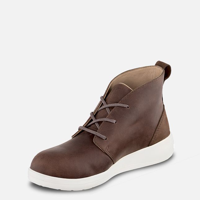 Red Wing Safety Toe Chukka Weiß | WRV942613