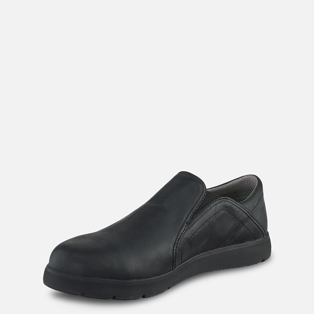 Red Wing Safety Toe Slip-On Schwarz | YEJ685941