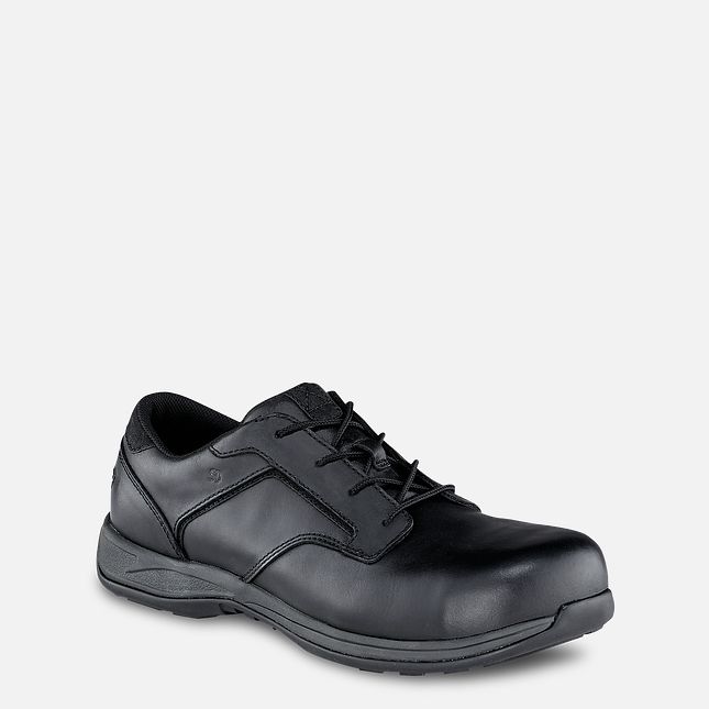 Red Wing Soft Toe Oxford Schwarz | JUS029561